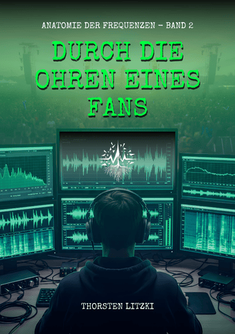 Buchcover von Band 2: Leo - Durch die Ohren eines Fans. Teil 2 der Trilogie Anatomie der Frequenzen.